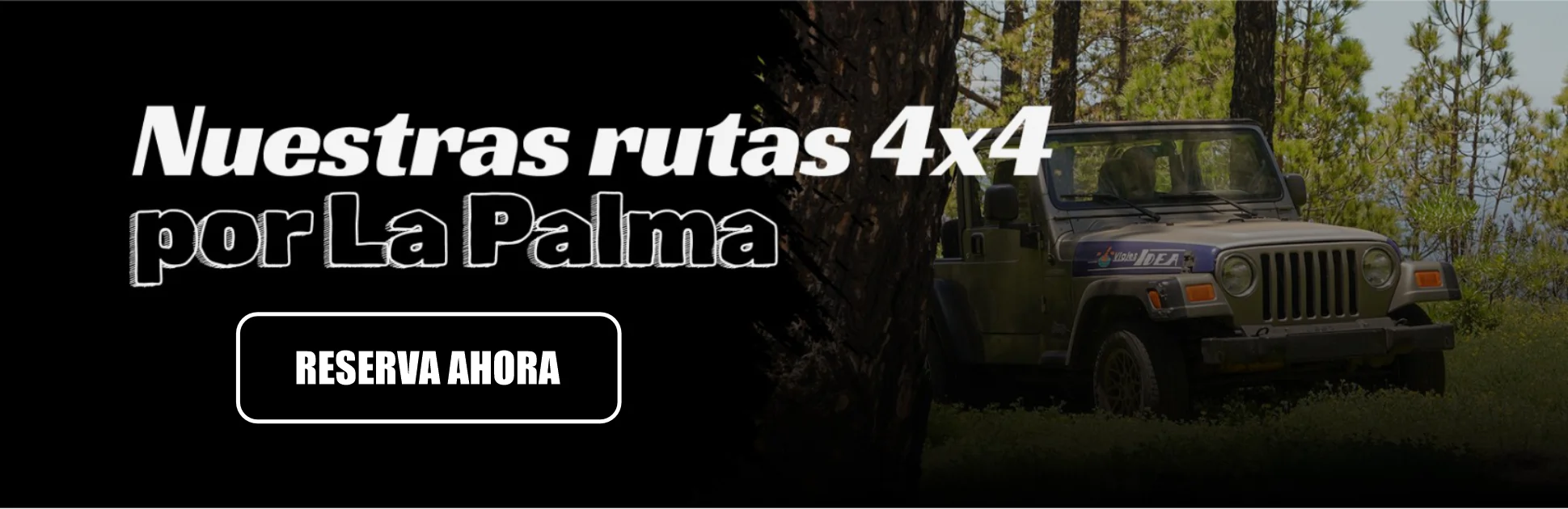 EXCURSIONES EN 4X4 EN LA PALMA
